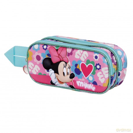 Disney: Karactermania - Minnie - Astuccio Doppio 3d Heart