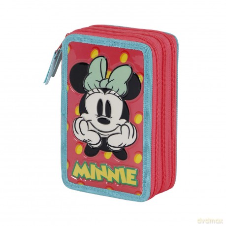 Disney: Karactermania - Minnie - Astuccio Matite Triplo Fresh