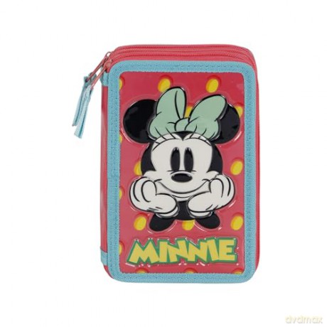 Disney: Karactermania - Minnie - Astuccio Matite Triplo Fresh