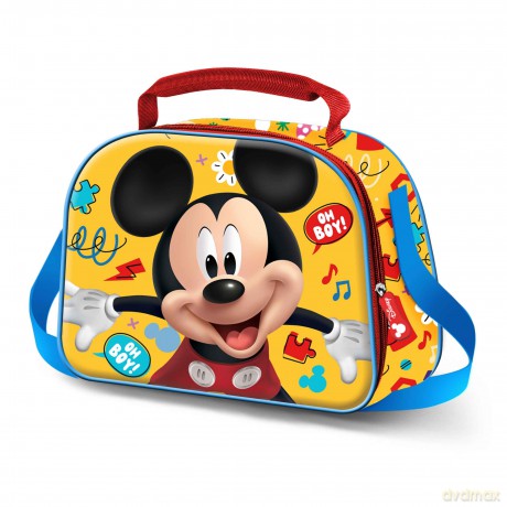 Disney: Karactermania - Topolino Borsa Porta Merenda 3d Boy
