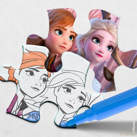 Disney: Lisciani - Frozen 2 Puzzle Df Plus 108