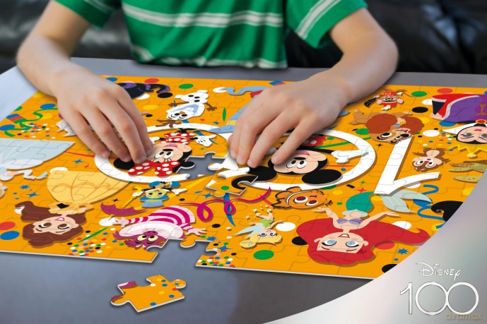 Disney: Lisciani - Puzzle Df Maxifloor 150 Disney 100 - Multicharacter