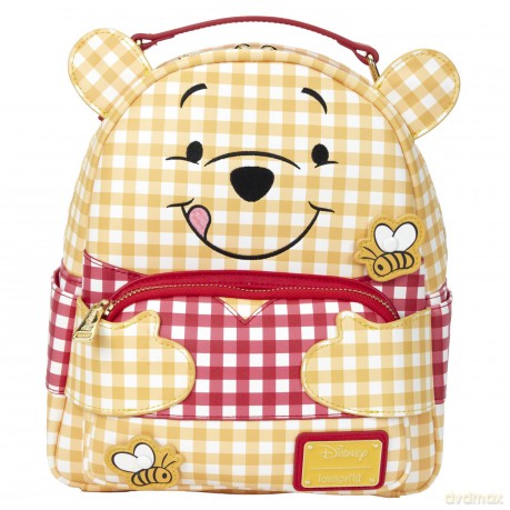 Disney: Loungefly - Winnie The Pooh Gingham Mini Backpack