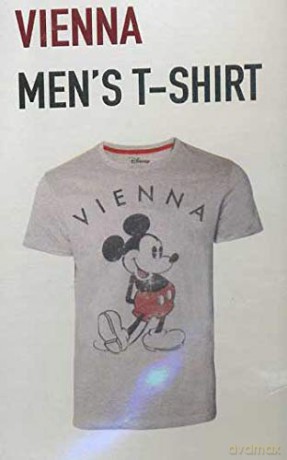 Disney: Mickey Mouse Vienna Grey (T-Shirt Unisex Tg. S)