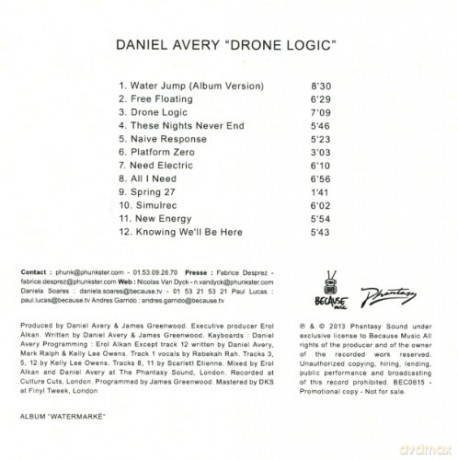 Daniel Avery: Drone Logic [CD]