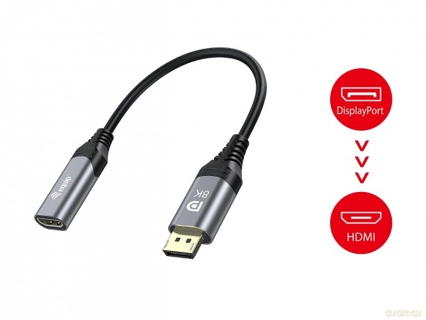 Displayport 1.4 To Hdmi Adapter 8k