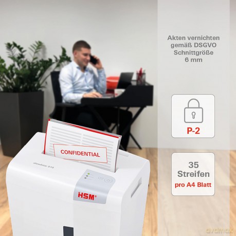 Distruggidoc Shredstar S10 Striscie