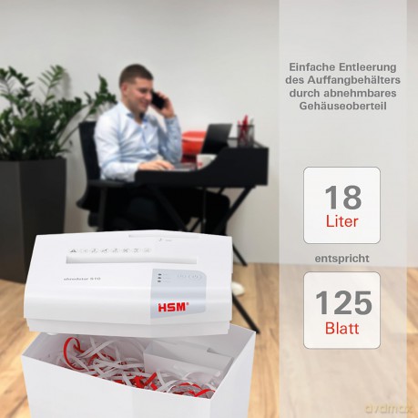 Distruggidoc Shredstar S10 Striscie