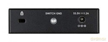 D-Link Des-1005p/E Poe Fast Ethernet Switch Schwarz
