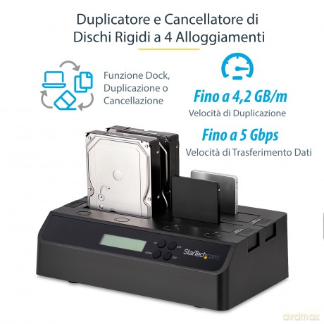 Dock Hdd 1:3 Esata Usb 3.0 X4