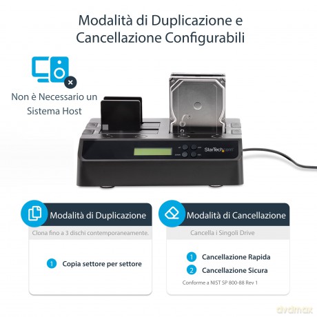 Dock Hdd 1:3 Esata Usb 3.0 X4