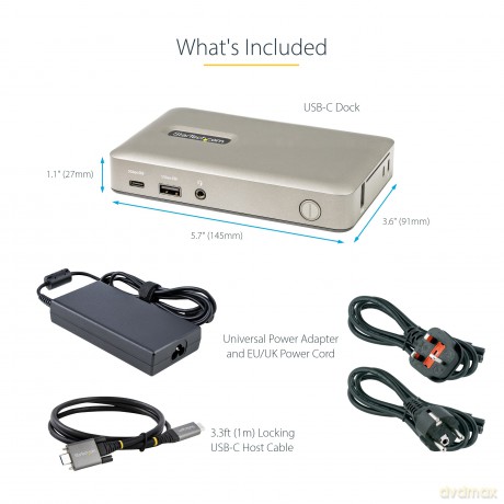 Dock Station Usb-C Dp 4k/Vga