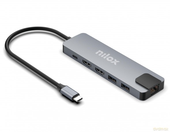 Dock Usb-C 8 In 1 Dual 4k
