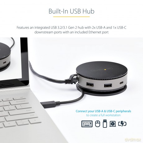 Dock Usb-C Hdmi/Dp O Vga