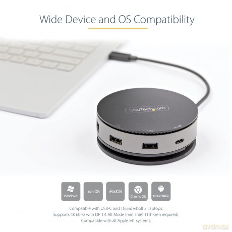 Dock Usb-C Hdmi/Dp O Vga