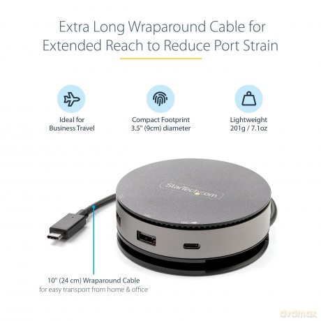 Dock Usb-C Hdmi/Dp O Vga