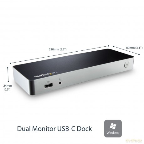 Dock Usb-C Per 2 Monitor Mst Pd 60w