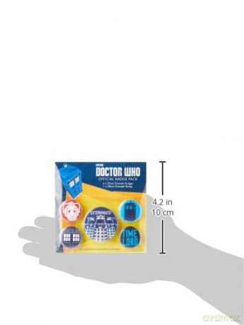 Doctor Who - Exterminate (Pin Badge Pack)