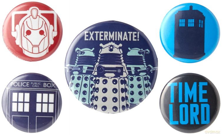 Doctor Who - Exterminate (Pin Badge Pack)