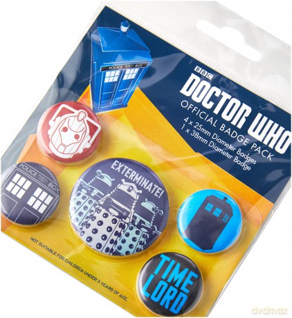 Doctor Who - Exterminate (Pin Badge Pack)