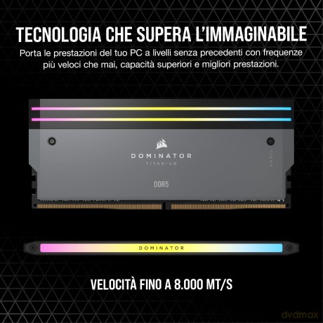 Dominator Titanium 32gb 2x16 6000