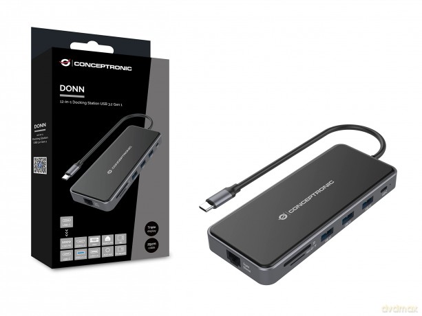 Donn15g - 12-In-1 Usb 3-2 Gen 1 Dockingstation