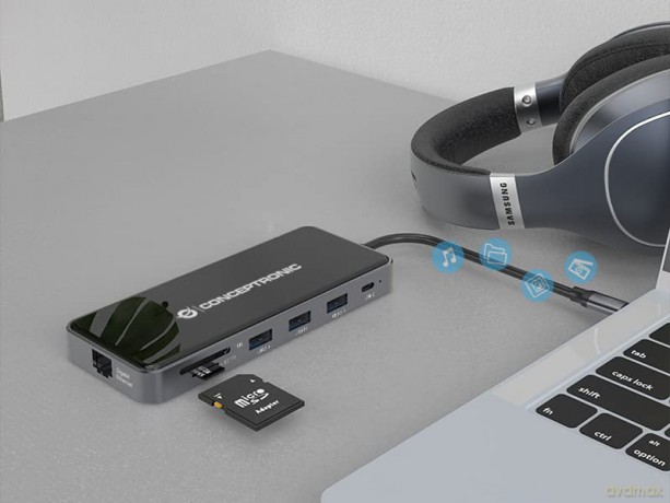 Donn15g - 12-In-1 Usb 3-2 Gen 1 Dockingstation