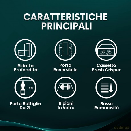 Doppia Porta Incasso 205l