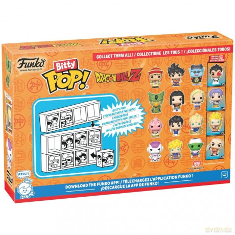 Dragon Ball Bitty Pop! Vinyl Figuren 4er-Pack Seri