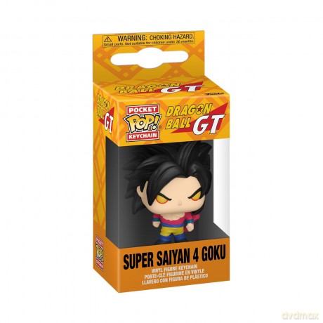Dragon Ball Gt: Funko Pop! Keychain - Ss4 Goku