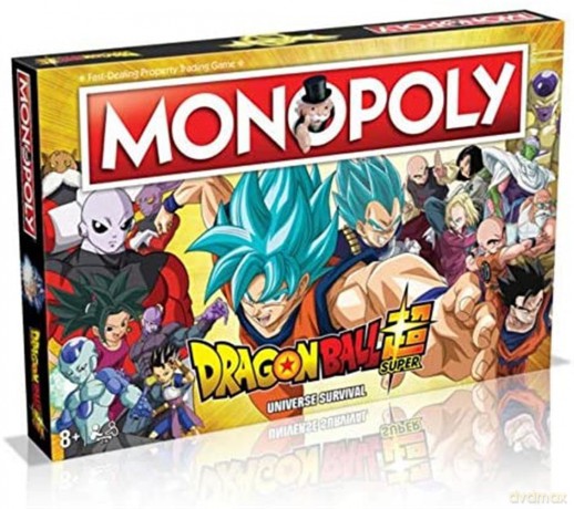 Dragon Ball Z Super Edition Monopoly - Italy