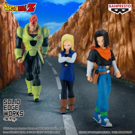 Dragon Ball Z: Banpresto - Solid Edge Works Android 17