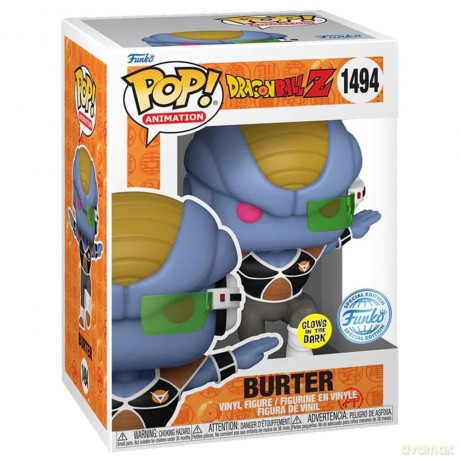 Dragon Ball Z: Funko Pop! Animation - Burter (Vinyl Figure 1494) (Glow In The Dark)