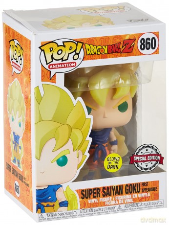 Dragon Ball Z: Funko Pop! Animation - Super Saiyan Goku (First Apeearance) (Ltd) (Vinyl Figure 860)