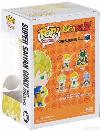 Dragon Ball Z: Funko Pop! Animation - Super Saiyan Goku (First Apeearance) (Ltd) (Vinyl Figure 860)