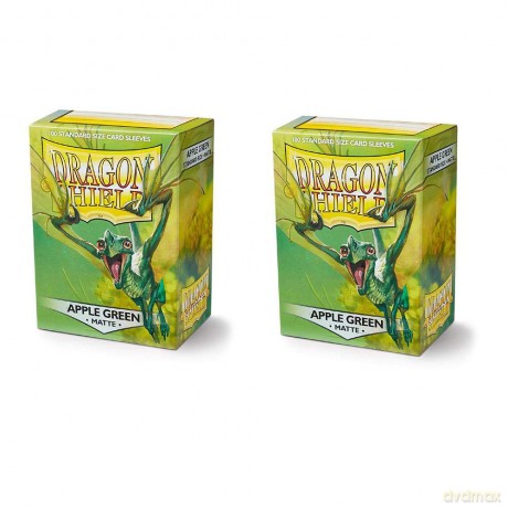 DRAGON SHIELD Bustine Standard Matte Apple Green 100pz