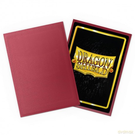 DRAGON SHIELD Bustine Standard Matte Blood Red 100pz