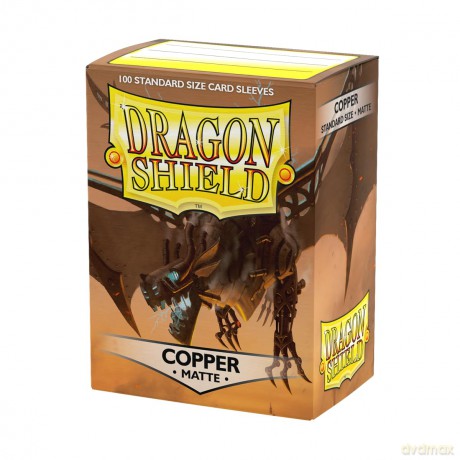 DRAGON SHIELD Bustine Standard Matte Copper 100pz
