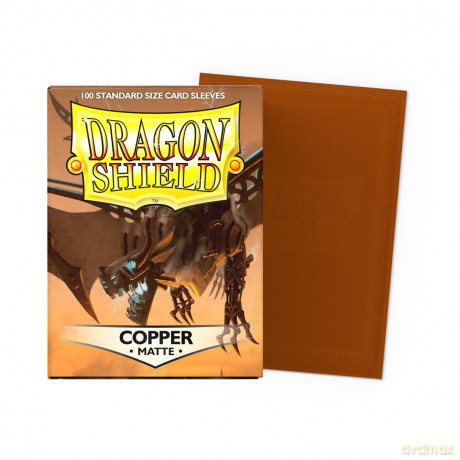 DRAGON SHIELD Bustine Standard Matte Copper 100pz