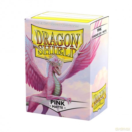 DRAGON SHIELD Bustine Standard Matte Pink 100pz