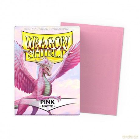 DRAGON SHIELD Bustine Standard Matte Pink 100pz