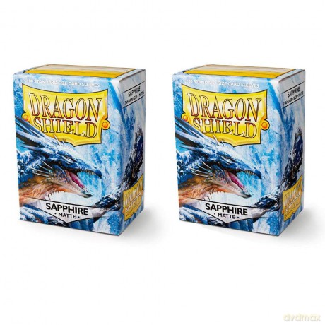 DRAGON SHIELD Bustine Standard Matte Sapphire 100pz