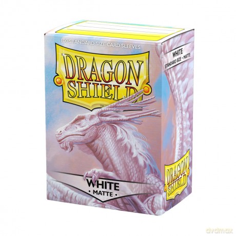 DRAGON SHIELD Bustine Standard Matte White 100pz