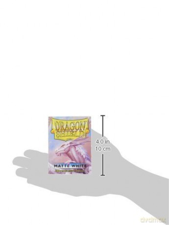 DRAGON SHIELD Bustine Standard Matte White 100pz