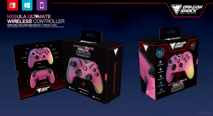 Dragonshock Controller Nebula Pro Wireless Candy U