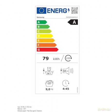 Dryer Ai Control 9kg A (A+++)