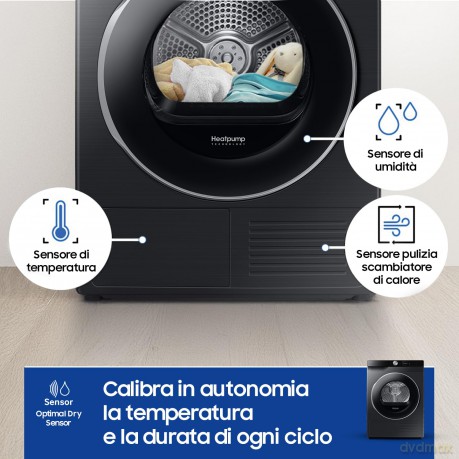 Dryer Ai Control 9kg A+++ Black