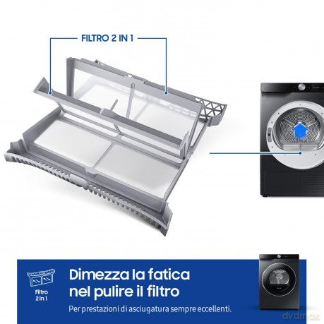 Dryer Ai Control 9kg A+++ Black