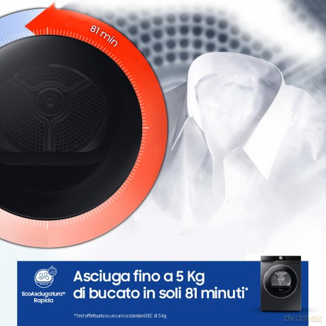 Dryer Ai Control 9kg A+++ Black