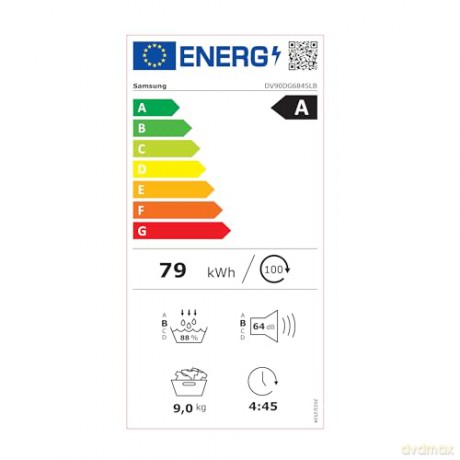 Dryer Ai Control 9kg A+++ Black